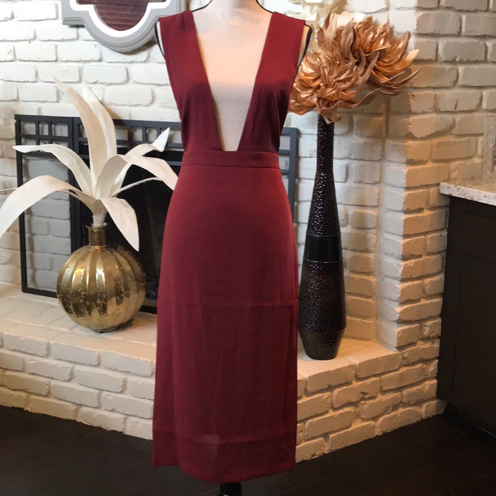 Forever 21 rare rust color jumper dress